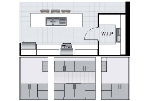 Luxe Kitchen Layout - Option 5