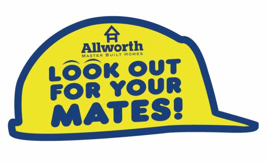Allworth Homes. Look out for your mates campaign.