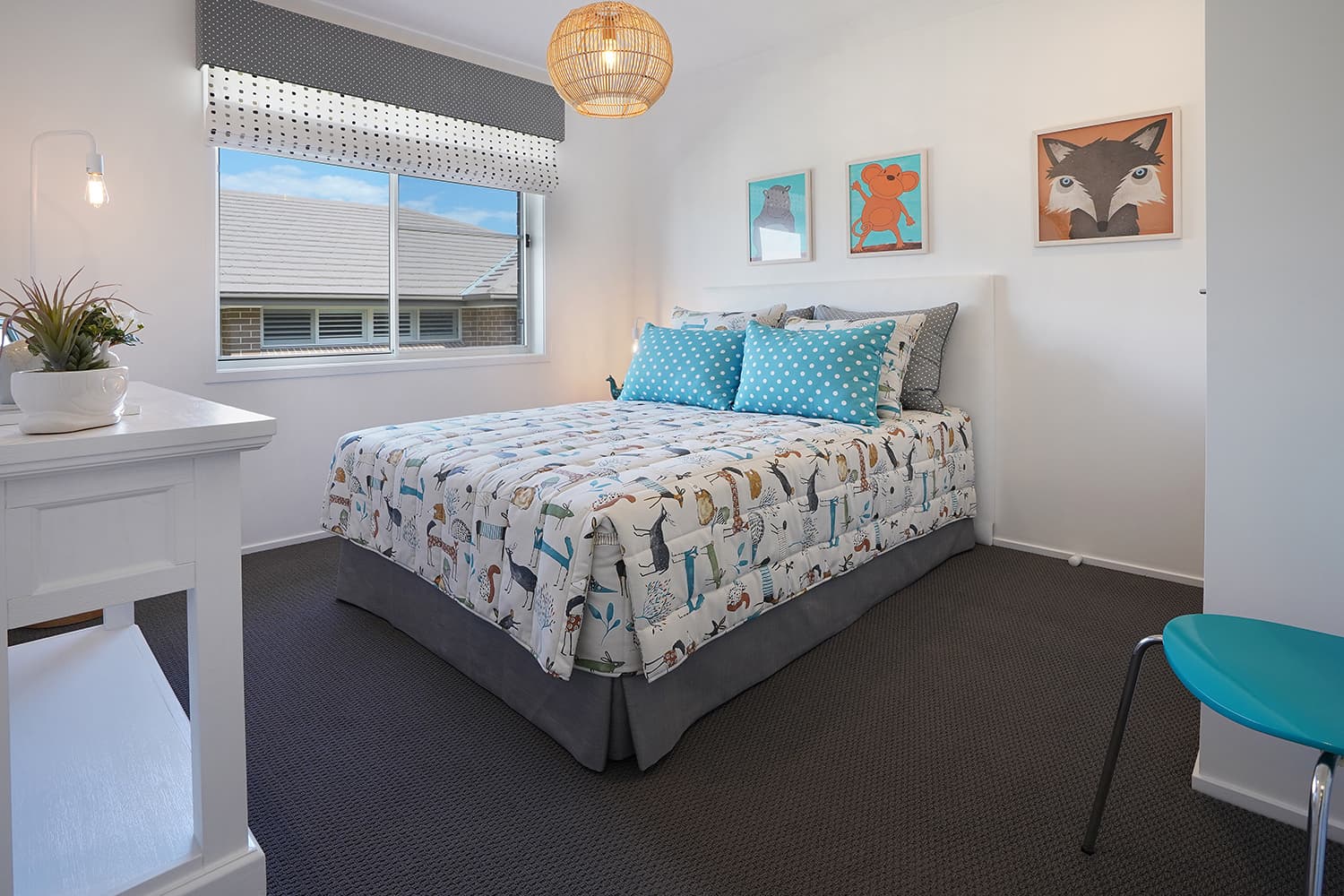 Harmony Four 23 - Bedroom image. On display at Housing World Nowra